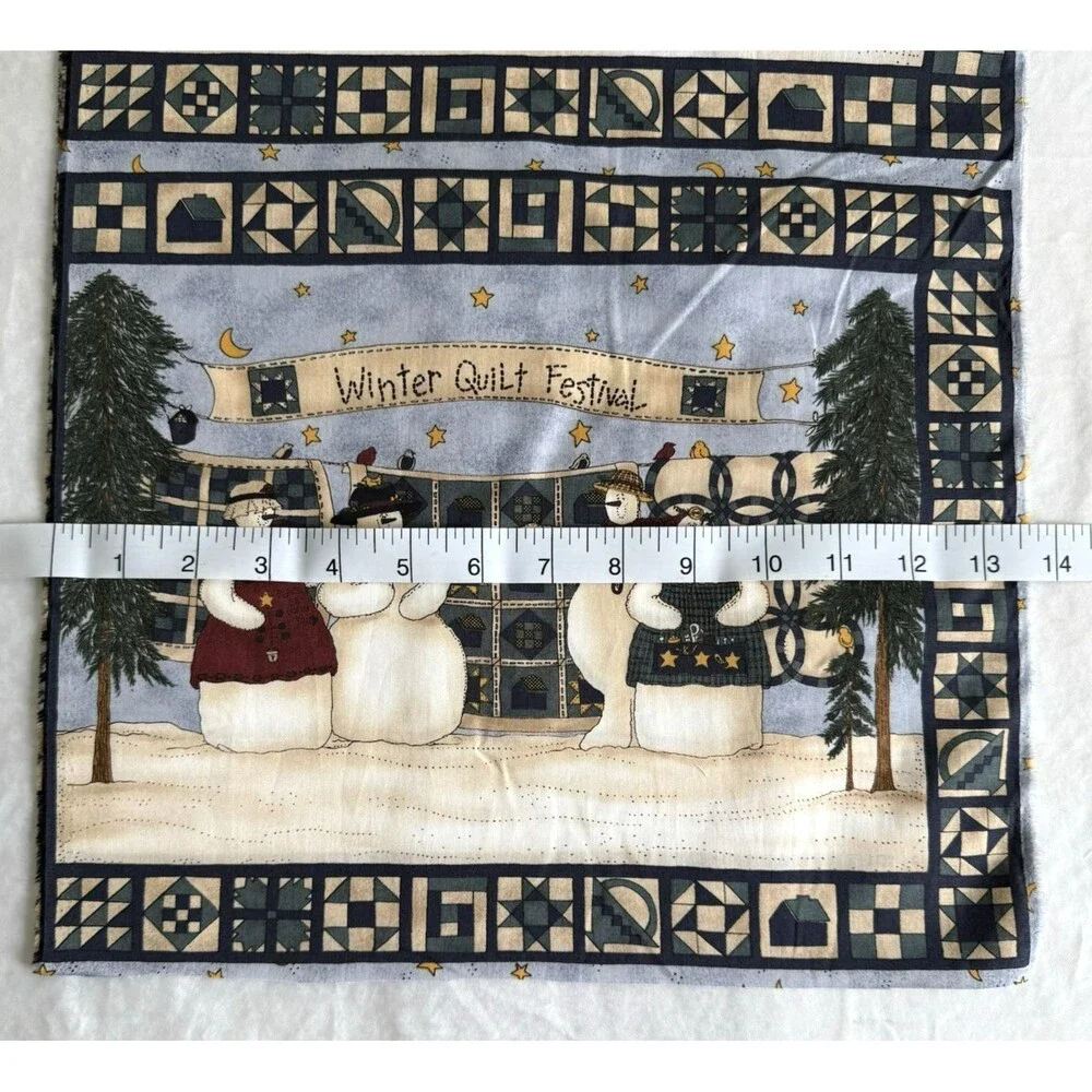 Rare MODA Fabric 6 Quilt Blocks 